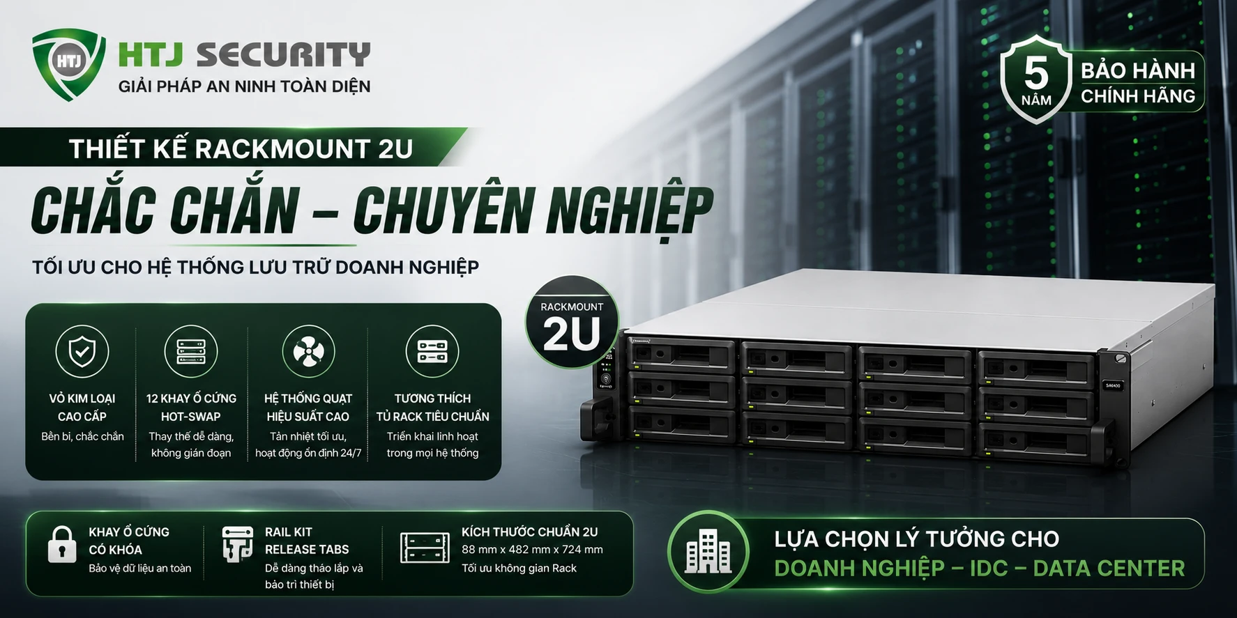 Thiết bị lưu trữ NAS Synology FS6400
