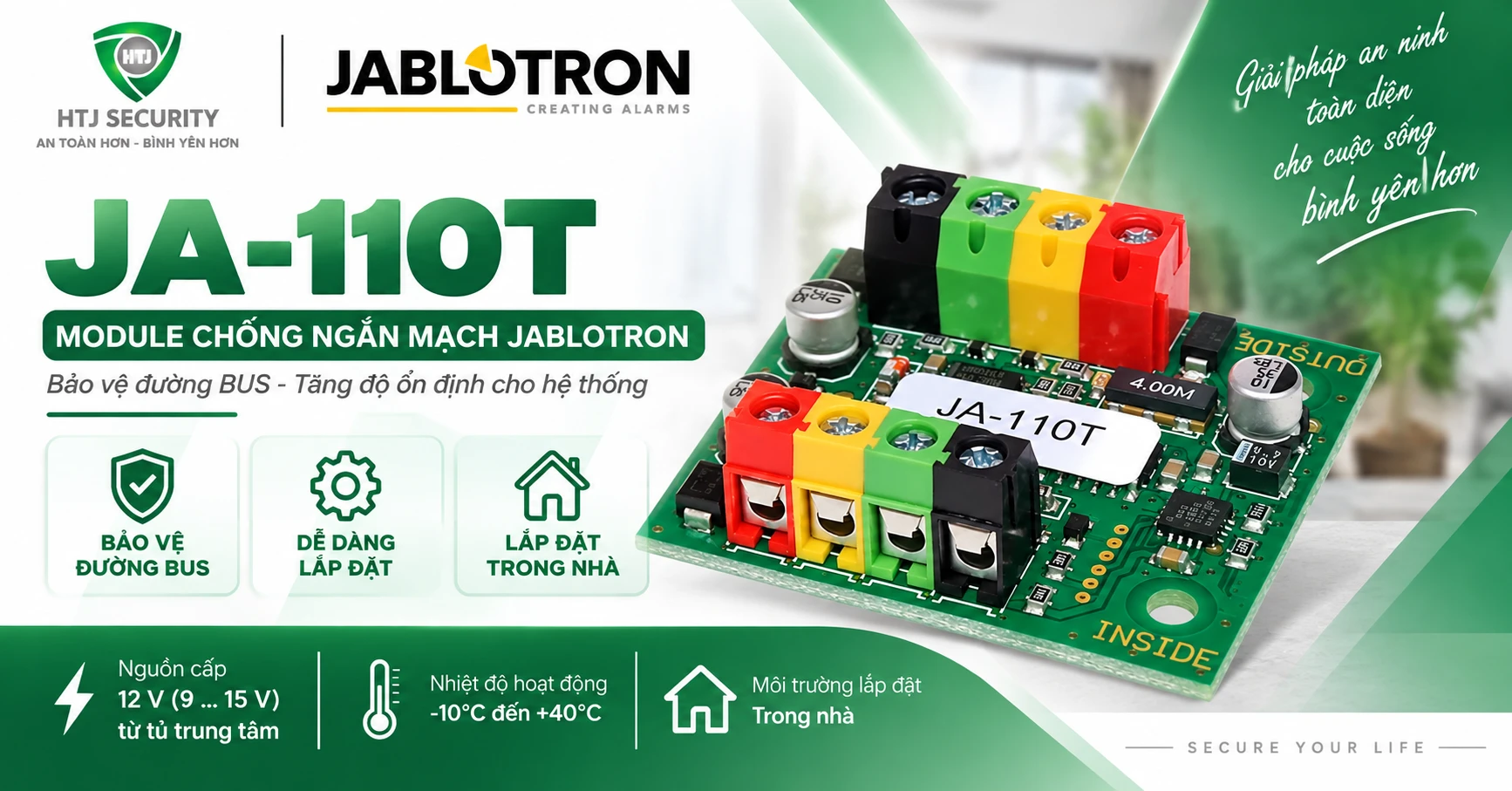Module chống ngắn mạch Jablotron JA-110T