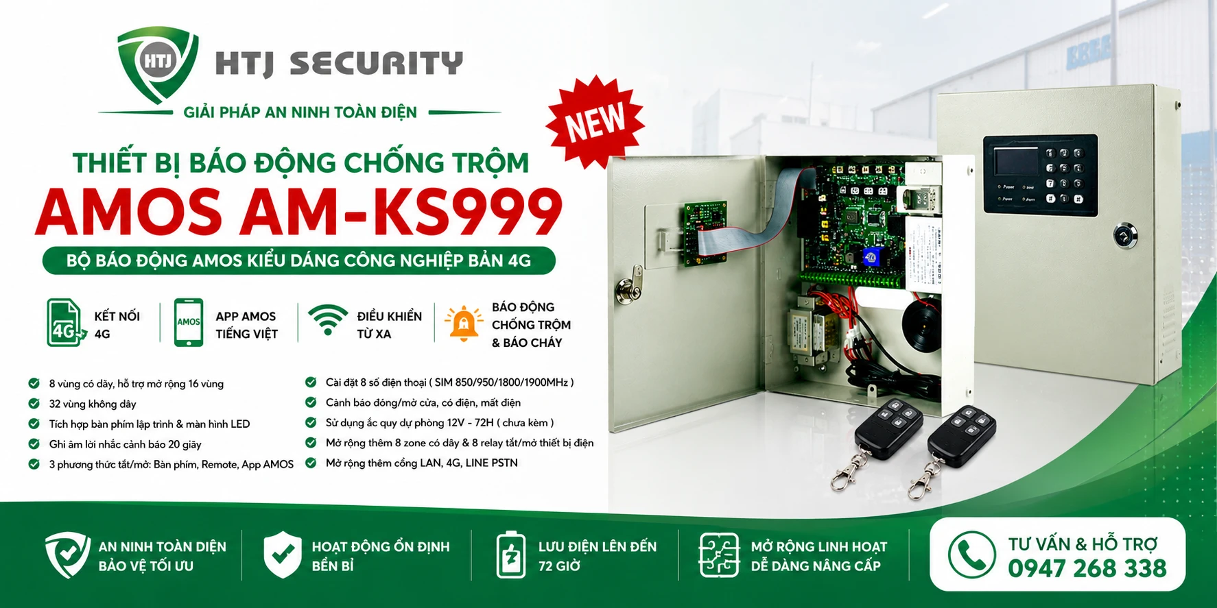 Thiết bị báo động chống trộm AM-KS999