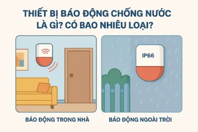 Thiết bị báo động nào chống được nước và có những loại nào
