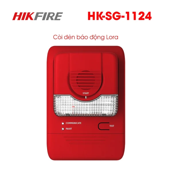 Còi Đèn Báo Động Lora Hikfire HK-SG-1124