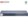 Switch mạng thông minh 16 cổng PoE Gigabit HIKVISION DS-3E1518P-EI/M