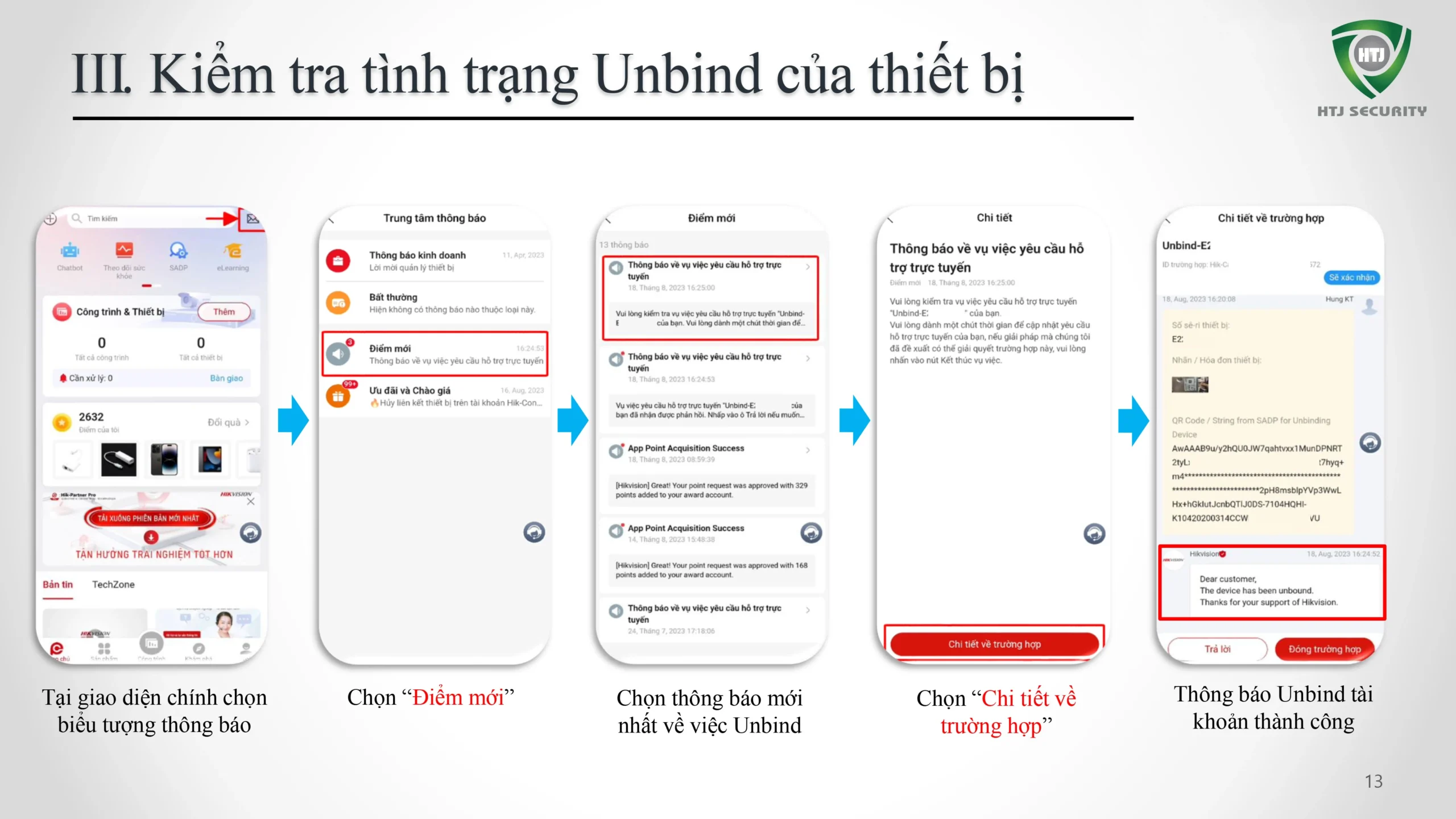 Hướng dẫn xóa tài khoản Hik-Connect trên Hik-Partner Pro