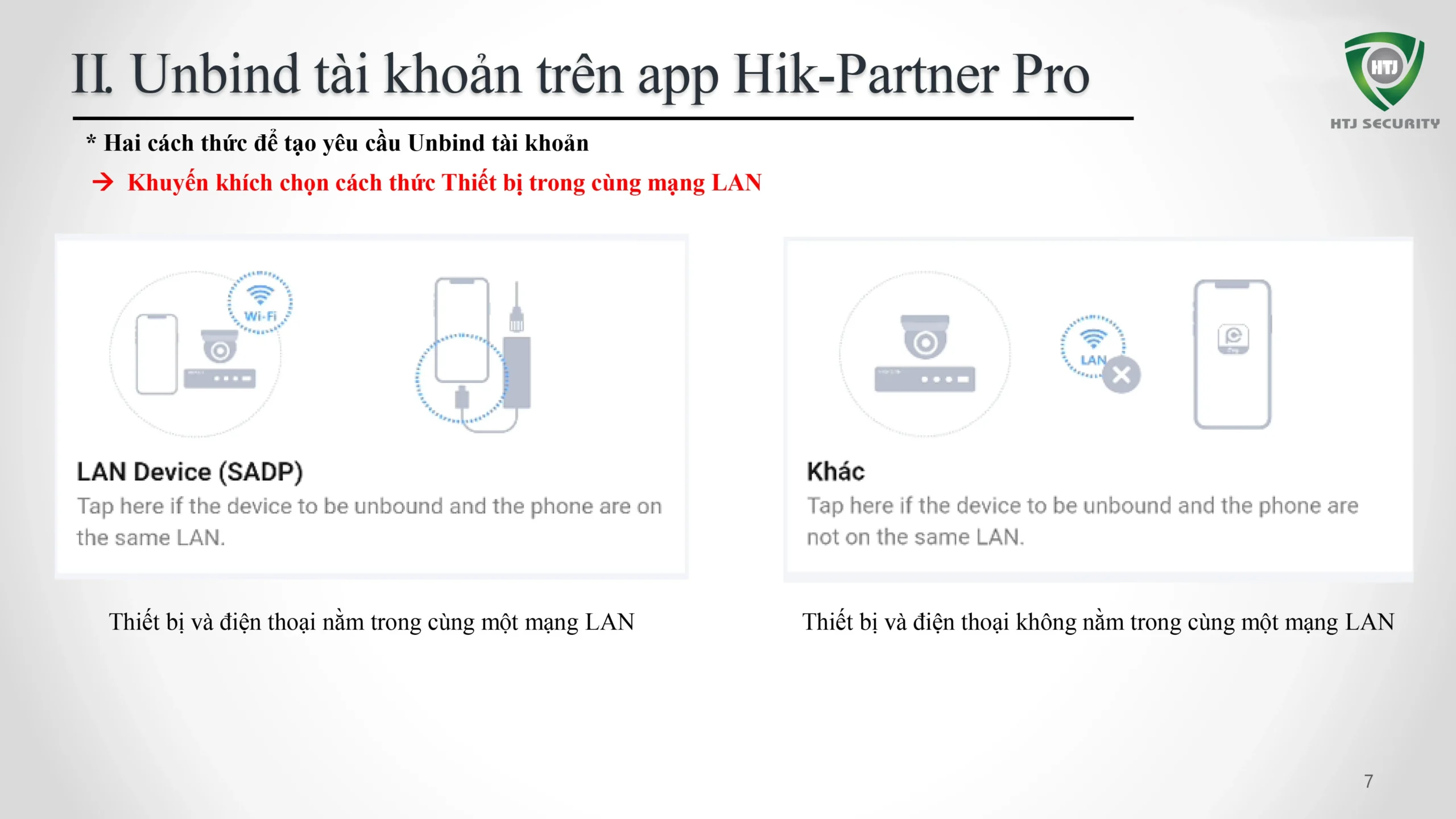 Hướng dẫn xóa tài khoản Hik-Connect trên Hik-Partner Pro