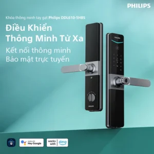 Khóa Thông Minh Philips DDL610-5HBS