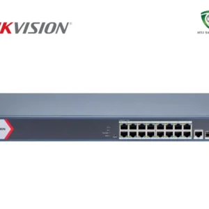 Switch mạng thông minh 16 cổng PoE Gigabit HIKVISION DS-3E1518P-EI/M