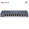 Switch mạng thông minh 8 cổng PoE Hikvision DS-3E1310HP-EI