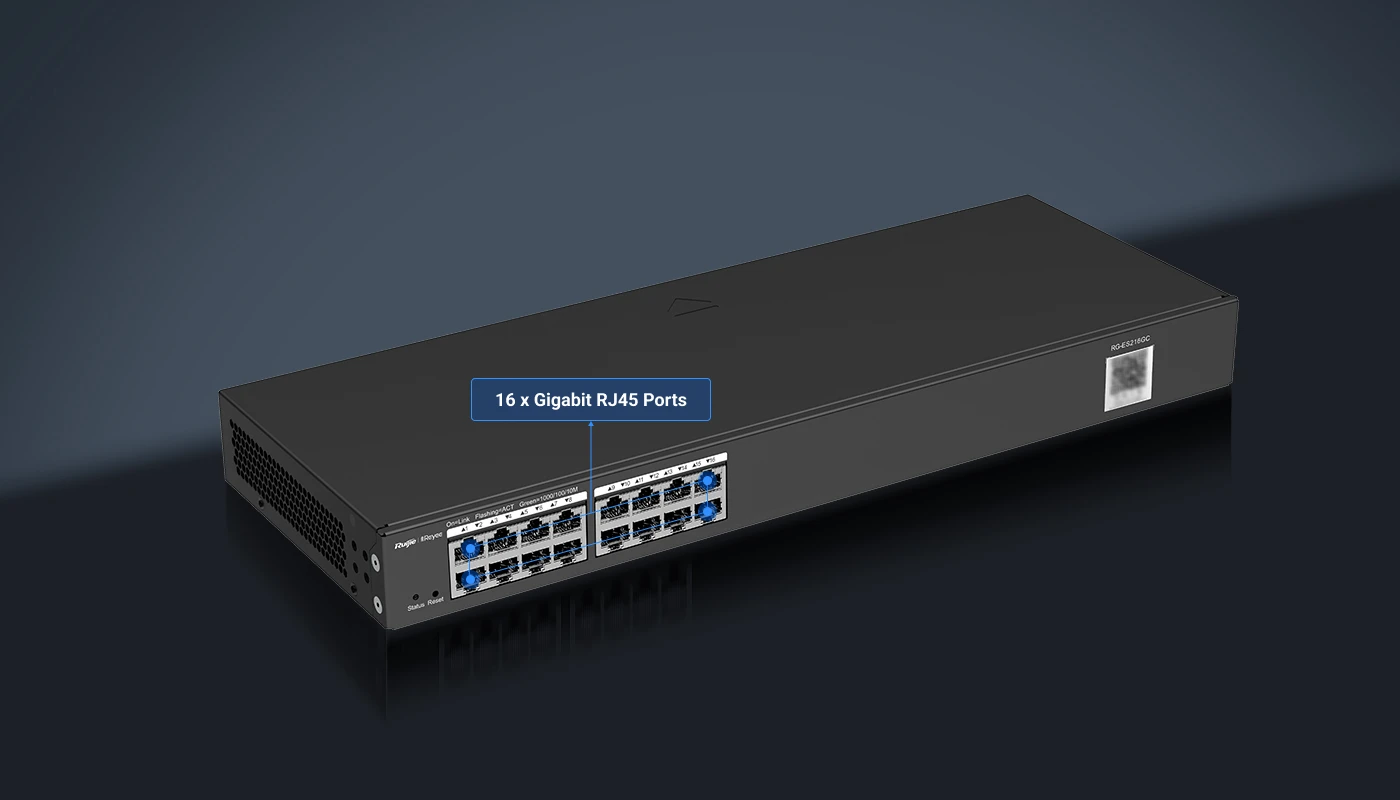 Switch 16 cổng RUIJIE RG-ES216GC-V2