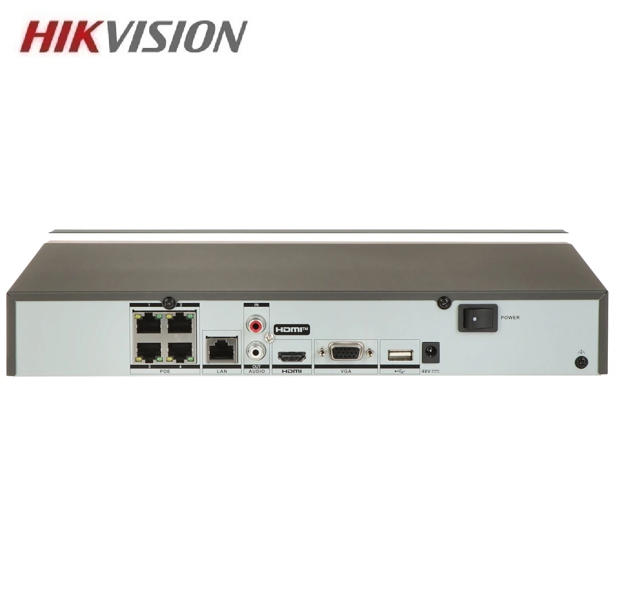 Đầu ghi hình NVR 4 kênh DS-7604NXI-K1/4P