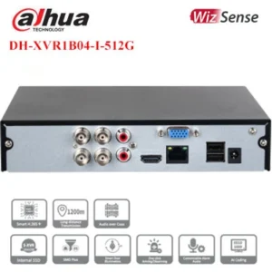 Đầu ghi hình Dahua WizSense 4 Kênh DH-XVR1B04-I-512G