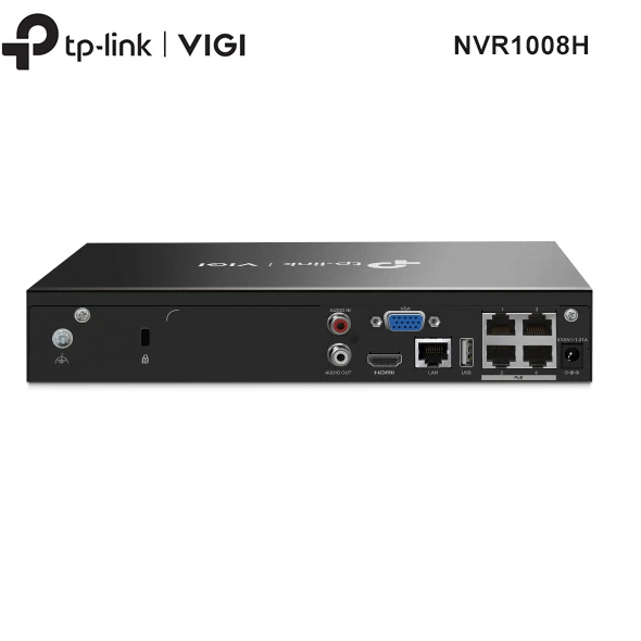 Đầu ghi hình IP 4 kênh PoE+ VIGI NVR1004H-4P
