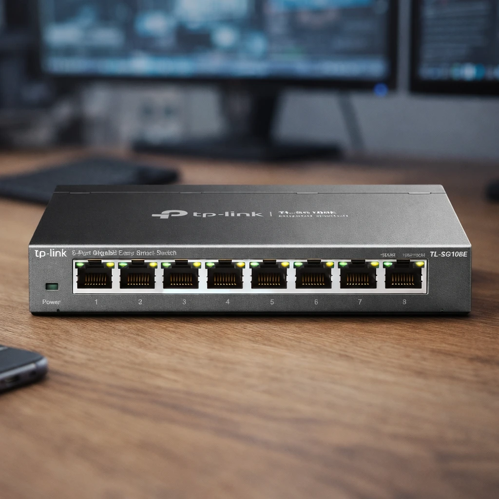 Switch 8 cổng TP-Link TL-SG108E