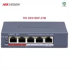 Switch mạng 4 cổng PoE HIKVISION DS-3E0105P-E/M