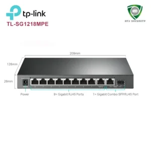 Switch 10 cổng TP-Link TL-SG1210MPE