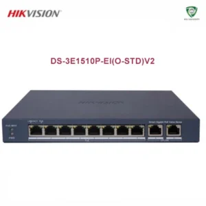 Switch Hikvision 8 cổng POE DS-3E1510P-EI(O-STD)V2