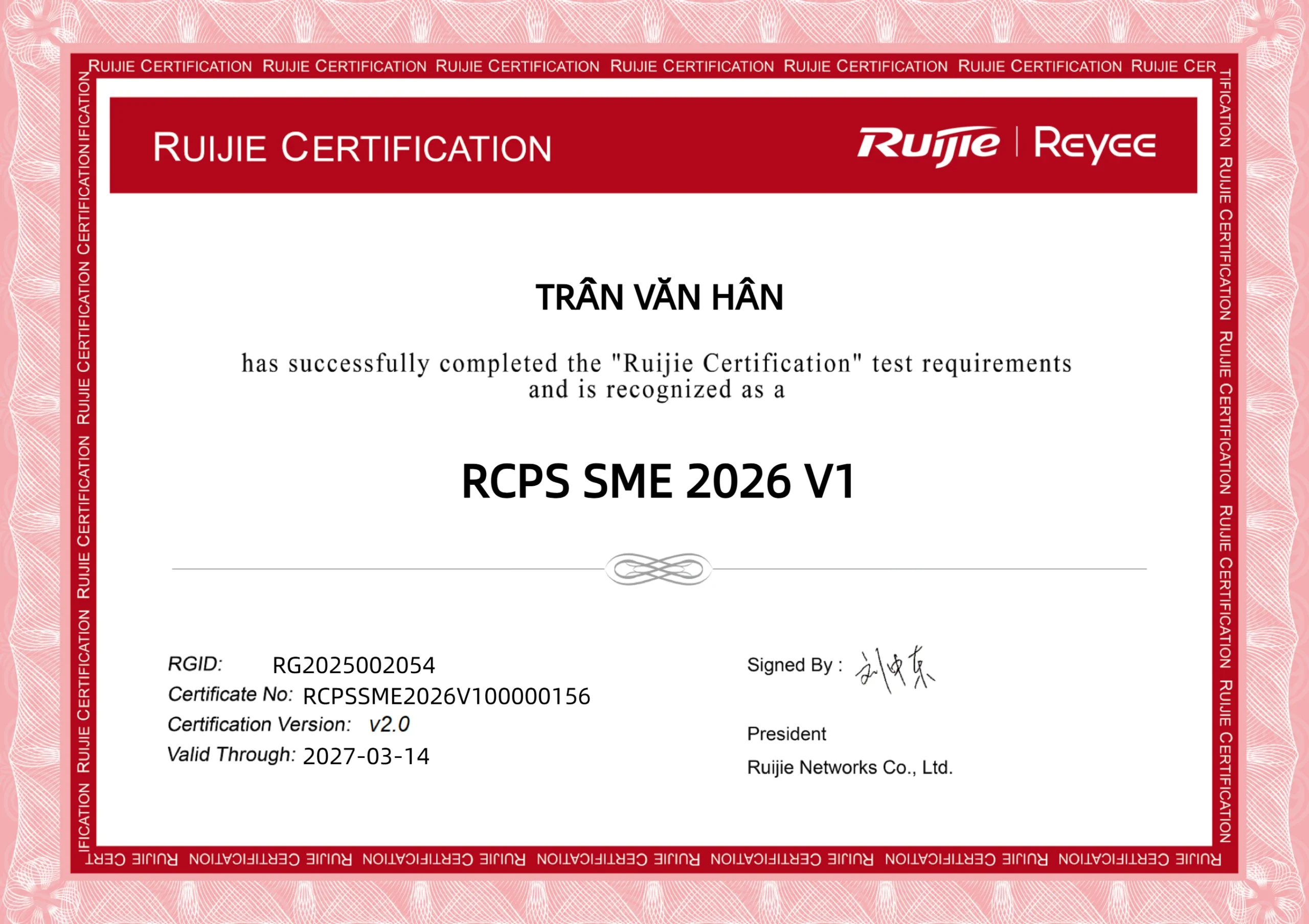 HTJ Việt Nam – Đối Tác Phân Phối Vàng Ruijie Networks Tại Việt Nam