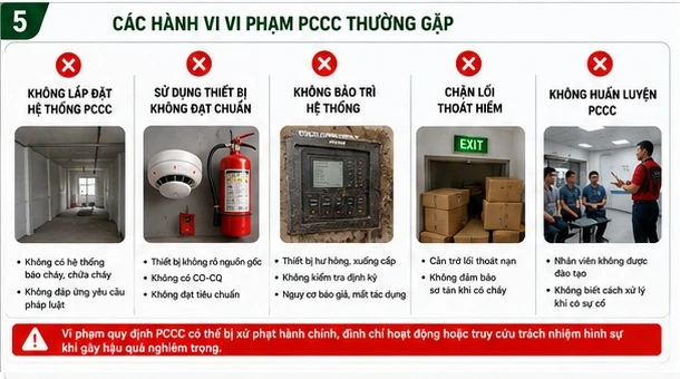 Các Quy Định Mới Nhất Về Hệ Thống PCCC