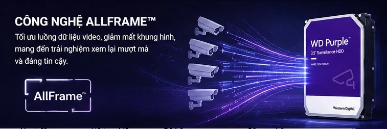 Ổ Cứng WD Purple Là Gì? Vì Sao Được Thiết Kế Riêng Cho Camera Giám Sát?