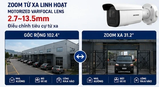 Camera IP AcuSense 4MP Hikvision DS-2CD3643G2-IZSU(MSN)