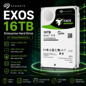 Ổ Cứng HDD Seagate Exos 16TB ST16000NM001G