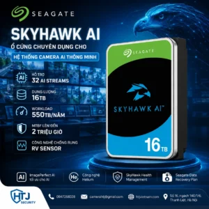 Ổ Cứng HDD SkyHawk AI 16TB ST16000VE004