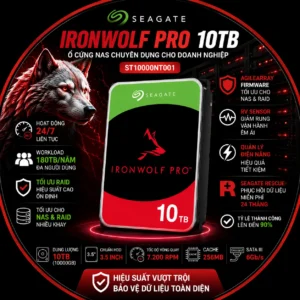 Ổ Cứng NAS Seagate IronWolf Pro 10TB