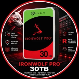 Ổ Cứng NAS Seagate IronWolf Pro 30TB