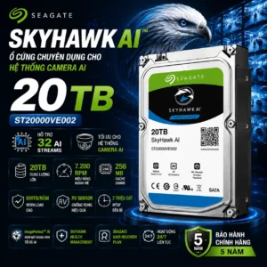 Ổ Cứng SkyHawk AI 20TB ST20000VE002