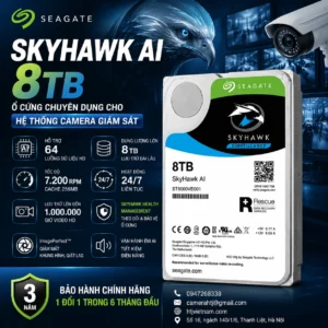 Ổ Cứng SkyHawk AI 8TB ST8000VE001