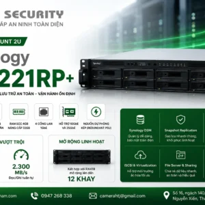 Thiết Bị Lưu Trữ NAS Synology RS1221RP+