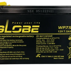 Ắc quy 12V-7.5Ah TS1275 – Pin dự phòng cho tủ báo động AM-KS999