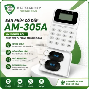 Bàn phím có dây AM-305A– Bàn phím rời cho tủ trung tâm báo động