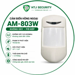 Cảm biến hồng ngoại AM-803W không dây