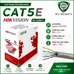 Cáp mạng CAT5E Hikvision DS-1LN5E-S