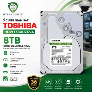Ổ cứng giám sát 8TB Toshiba HDWT380UZSVA