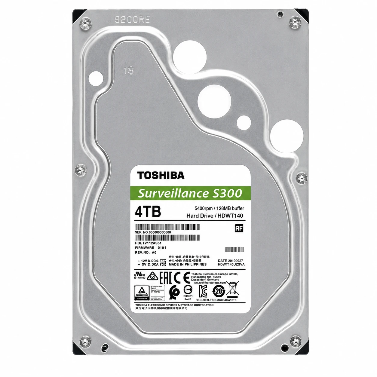 Ổ cứng giám sát Toshiba 4TB HDWT740UZSVA
