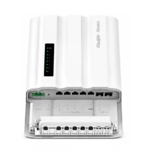 Switch ngoài trời Ruijie RG-ES207GS-PI-OD – 4 PoE, 2 SFP, cấp nguồn DC/PoE