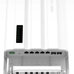 Switch ngoài trời Ruijie RG-ES207GS-AC-OD – 4 cổng PoE, 2 SFP, IP65