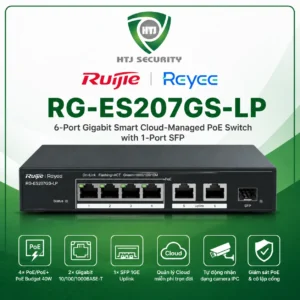Switch 4 cổng PoE Ruijie RG-ES207GS-LP