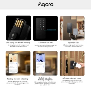 Khóa cửa thông minh Aqara U500