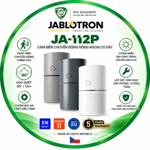 Cảm biến chuyển động hồng ngoại Jablotron JA-112P – Loại có dây