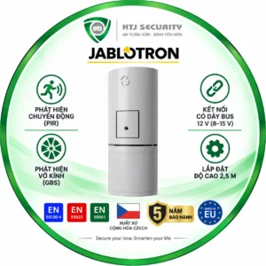 Cảm biến có dây Jablotron JA-122PB – kết hợp hồng ngoại và vỡ kính