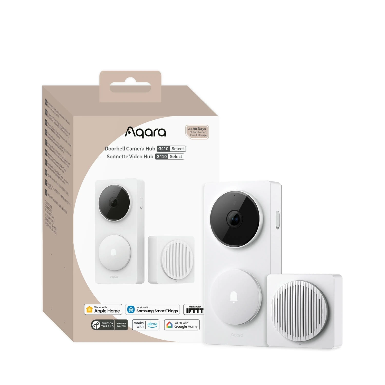 Chuông Cửa Thông Minh Có Camera Aqara G410 (Tích Hợp Hub)