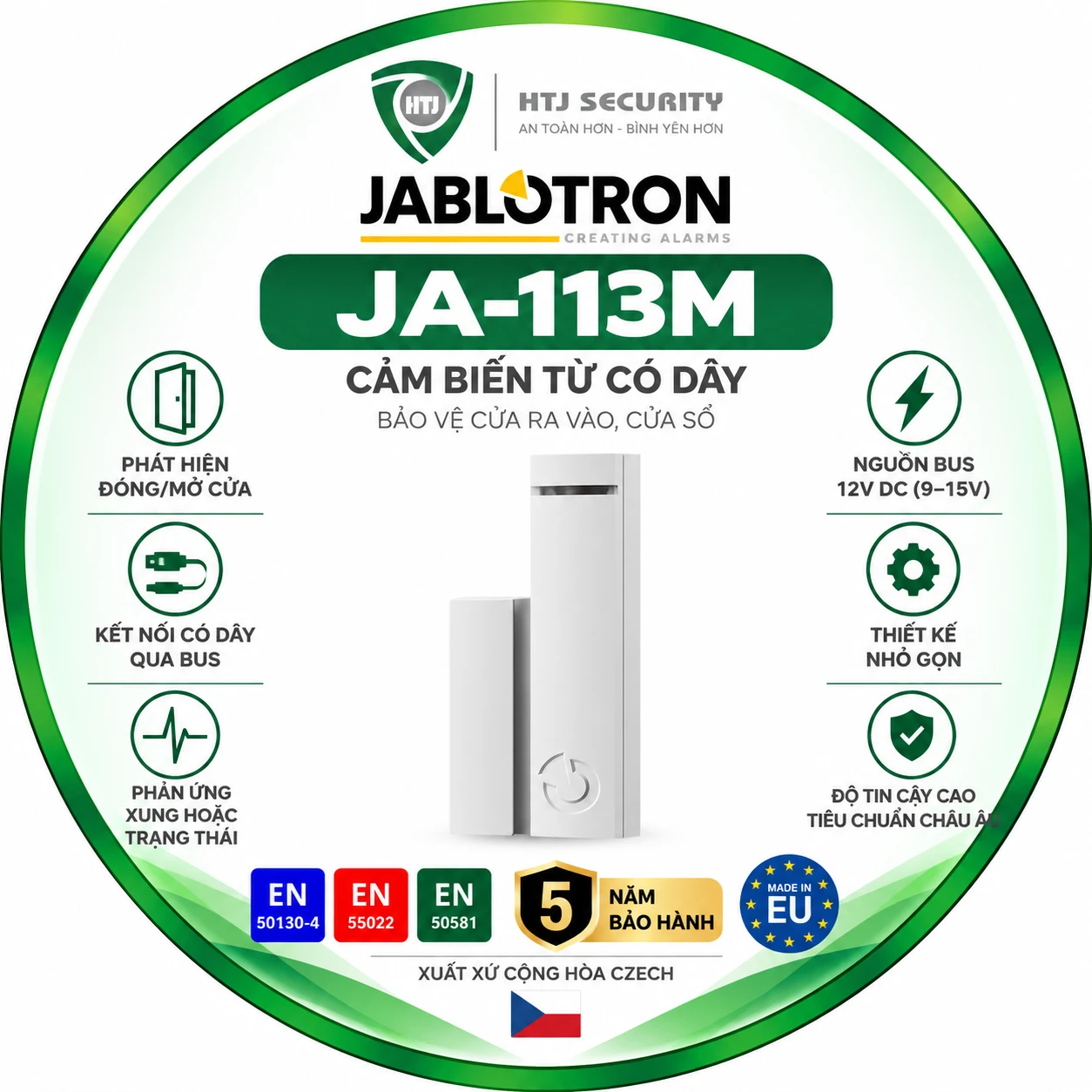 Cảm biến từ có dây Jablotron JA-113M