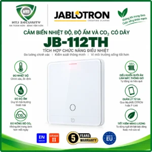 JB-112TH Cảm biến nhiệt độ, độ ẩm và CO₂ có dây Jablotron