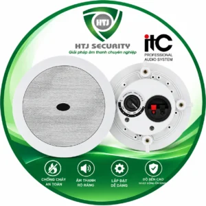 Loa âm trần chống cháy ITC T-205CW – 20W – 70V/100V