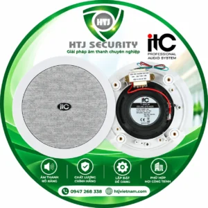Loa âm trần chống cháy ITC T-208CW – Công suất 40W