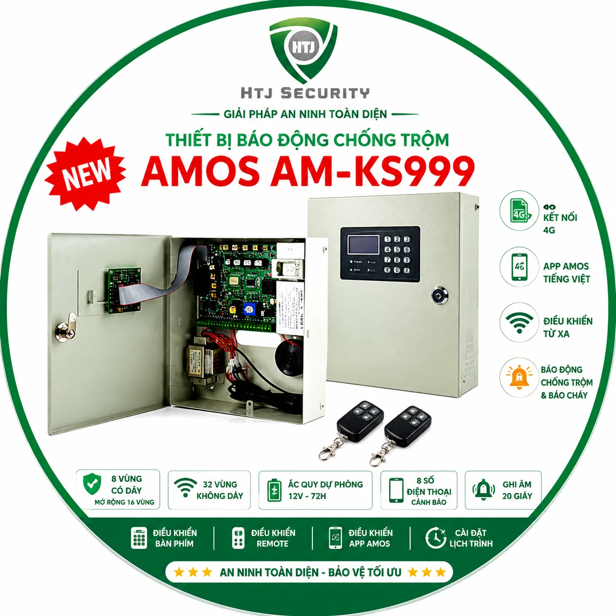Thiết bị báo động chống trộm AM-KS999