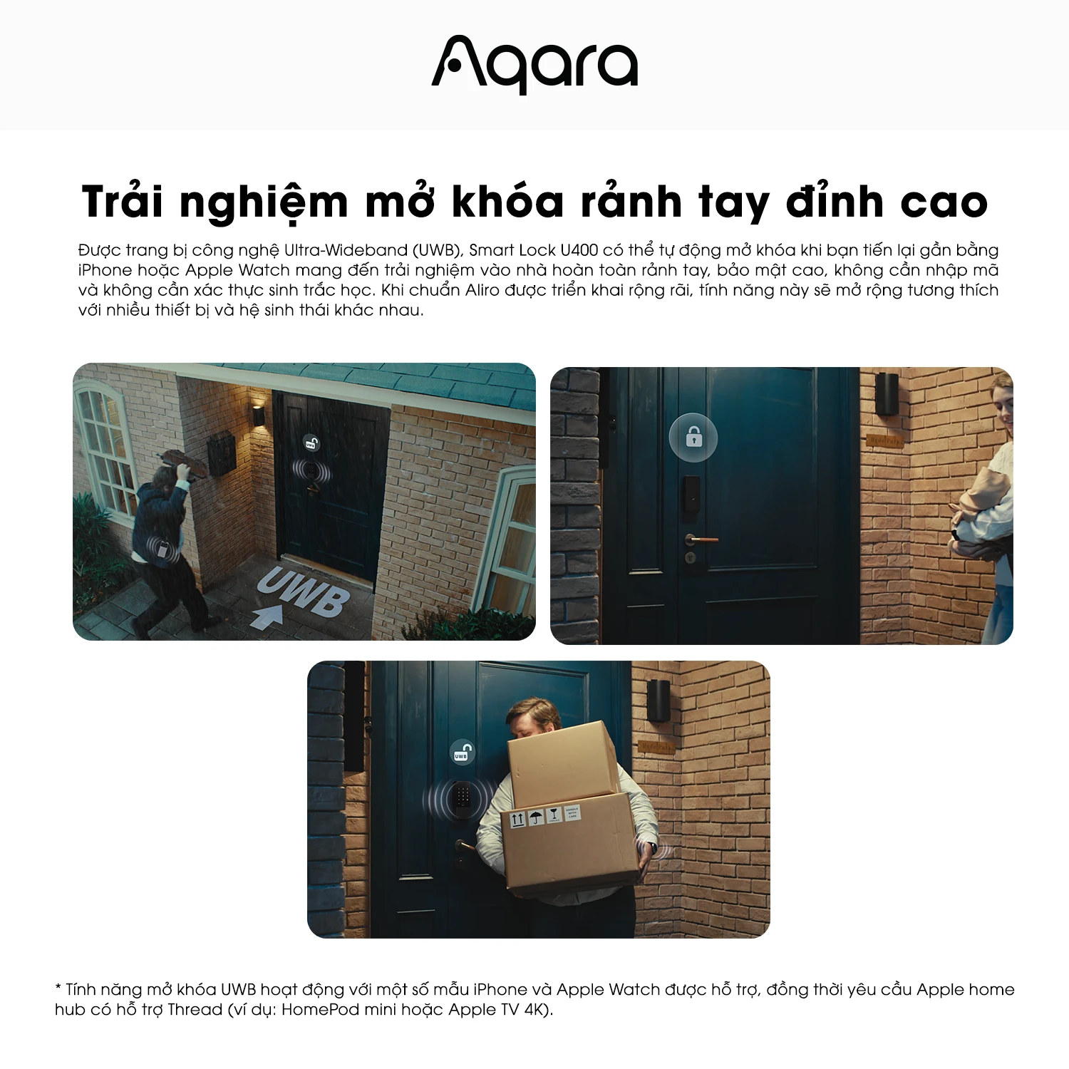 Khóa thông minh Aqara U400