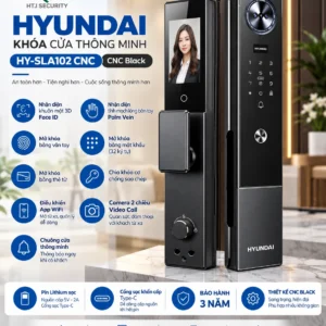 Khóa điện tử Hyundai HY-SLA102 – Face ID